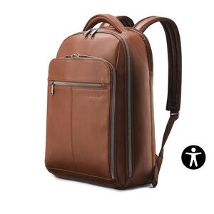 Samsonite Brown Leather Backpack